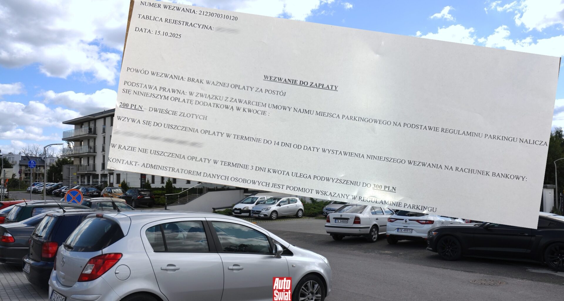 Wezwanie do zapłaty mandatu za wycieraczką? Policja ostrzega przed fałszywkami