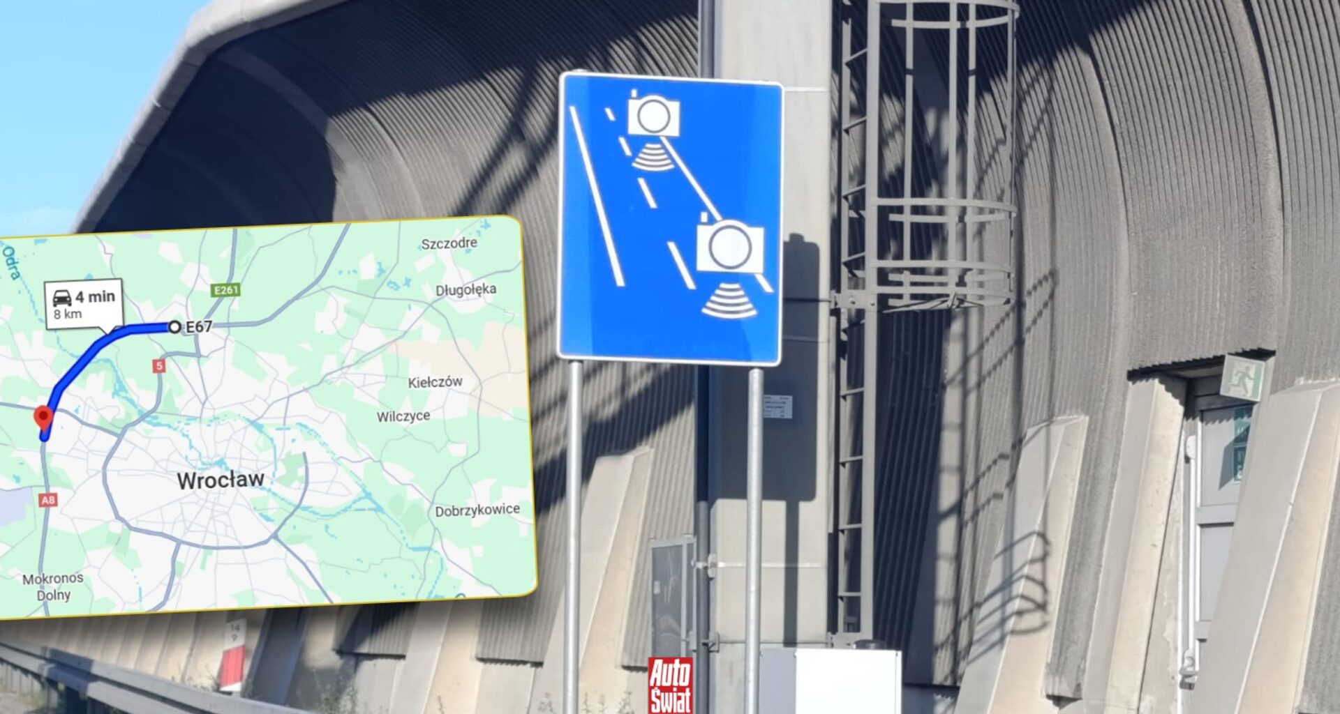 Uruchomili odcinkowy pomiar prędkości na AOW. Zaraz posypią się wysokie mandaty