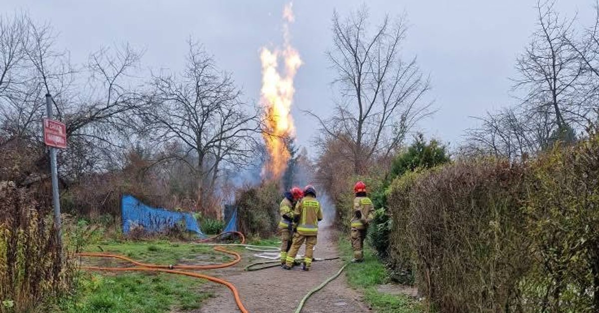 Rozszczelnienie gazociągu w Krakowie. Policja rozpoczęła śledztwo