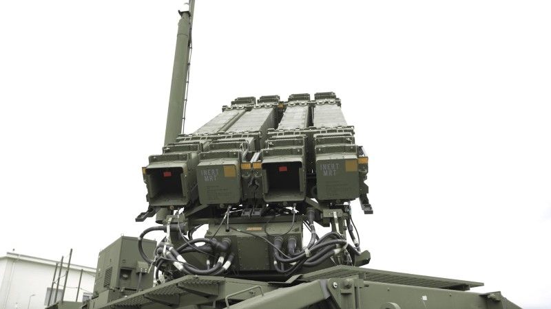 Polska wyrzutnia systemu Patriot