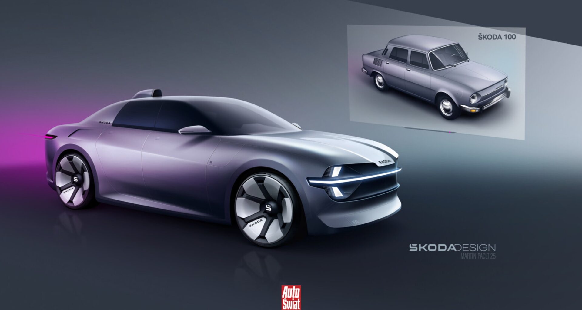 Oto nowa Skoda 100. Czesi stworzyli wyjątkowego sedana inspirowanego klasykiem