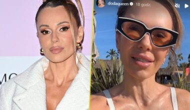 Screen z instagramowej relacji Dody