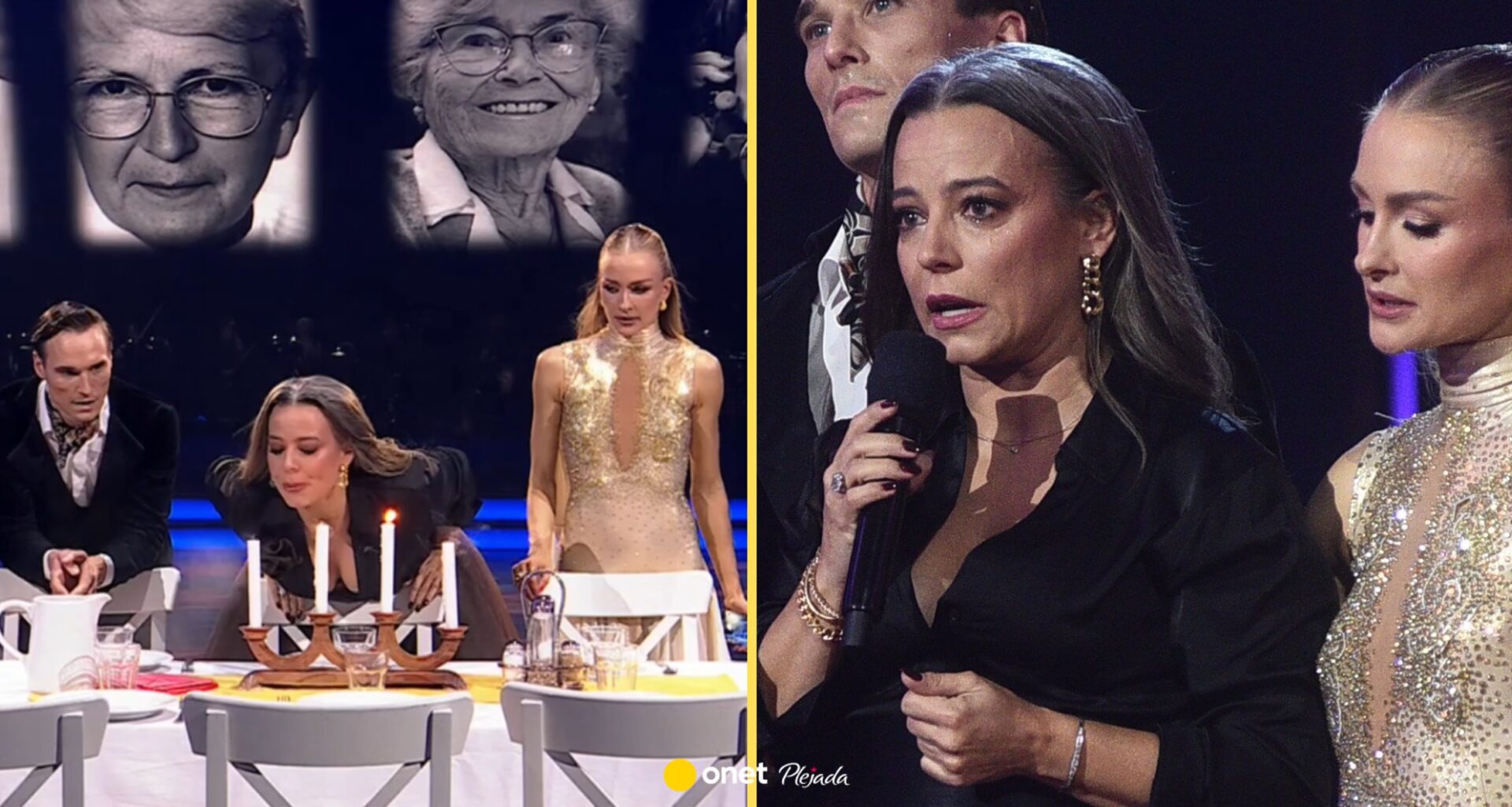 Złożyli hołd dla zmarłych w "Tańcu z gwiazdami". Anna Mucha zalała się łzami