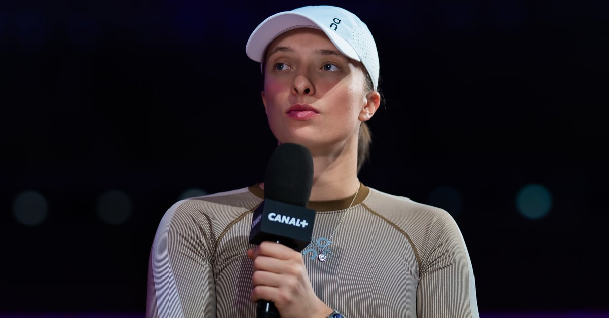 Wim Fissette i Iga Świątek