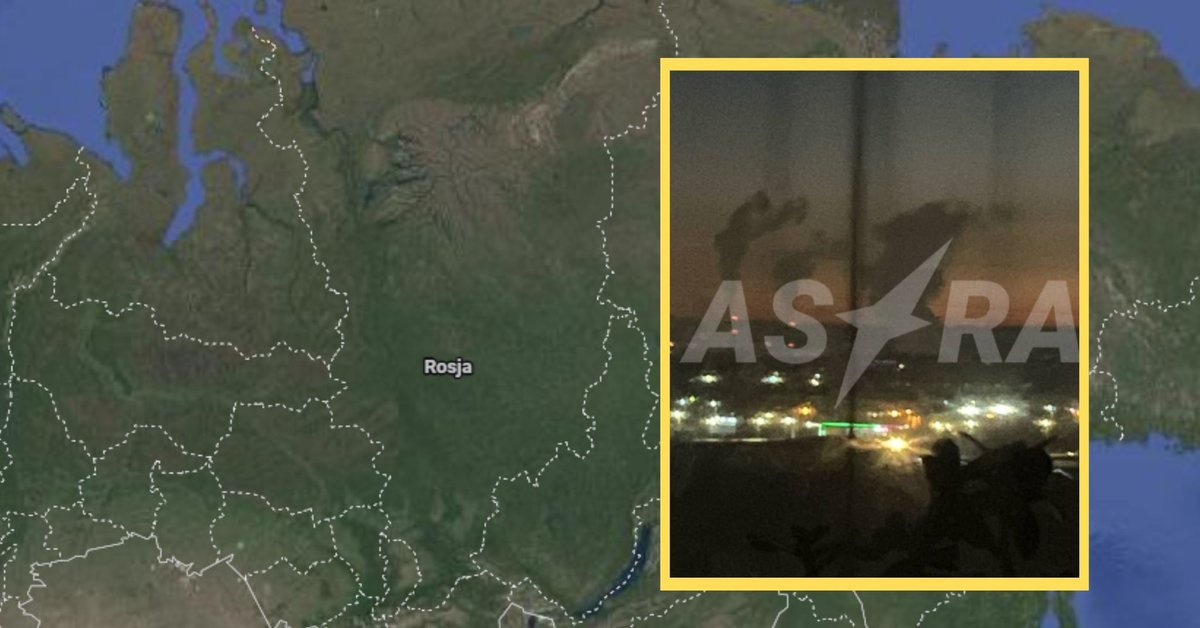 Eksplozje i pożary w zakładach w Rosji. Uderzenie dronów - Onet