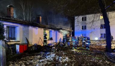 Pszczyna. Tragiczny pożar budynku mieszkalnego. Burmistrz zabrał głos