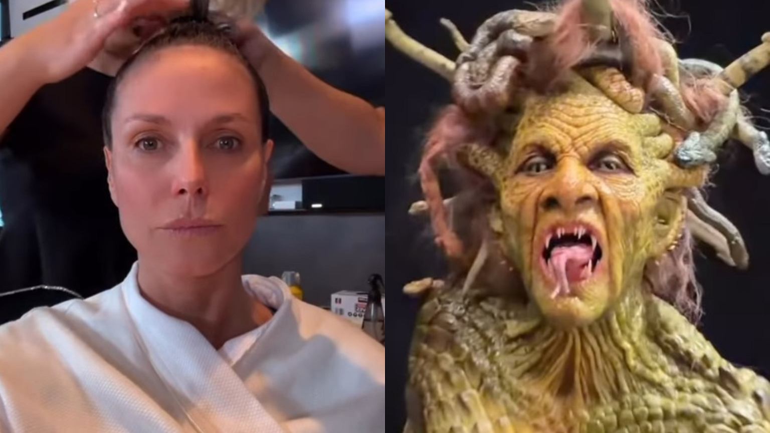 Wszyscy na to czekali. Heidi Klum zszokowa³a przebraniem na Halloween