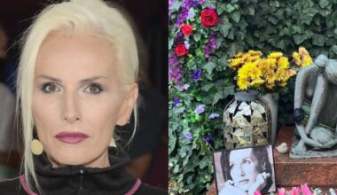 Tak wygl±da grób Kory. Jedno zwraca uwagê