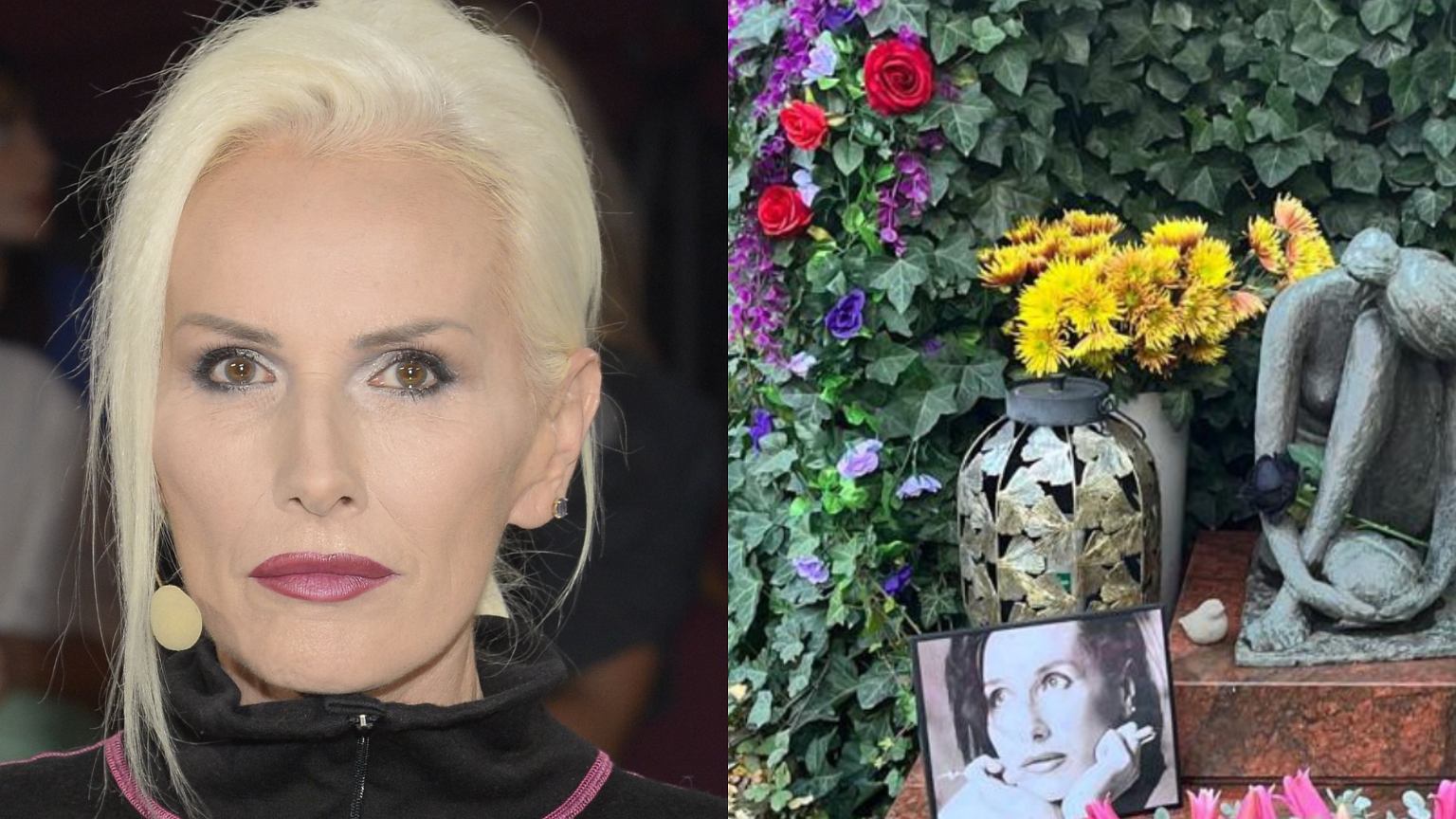 Tak wygl±da grób Kory. Jedno zwraca uwagê