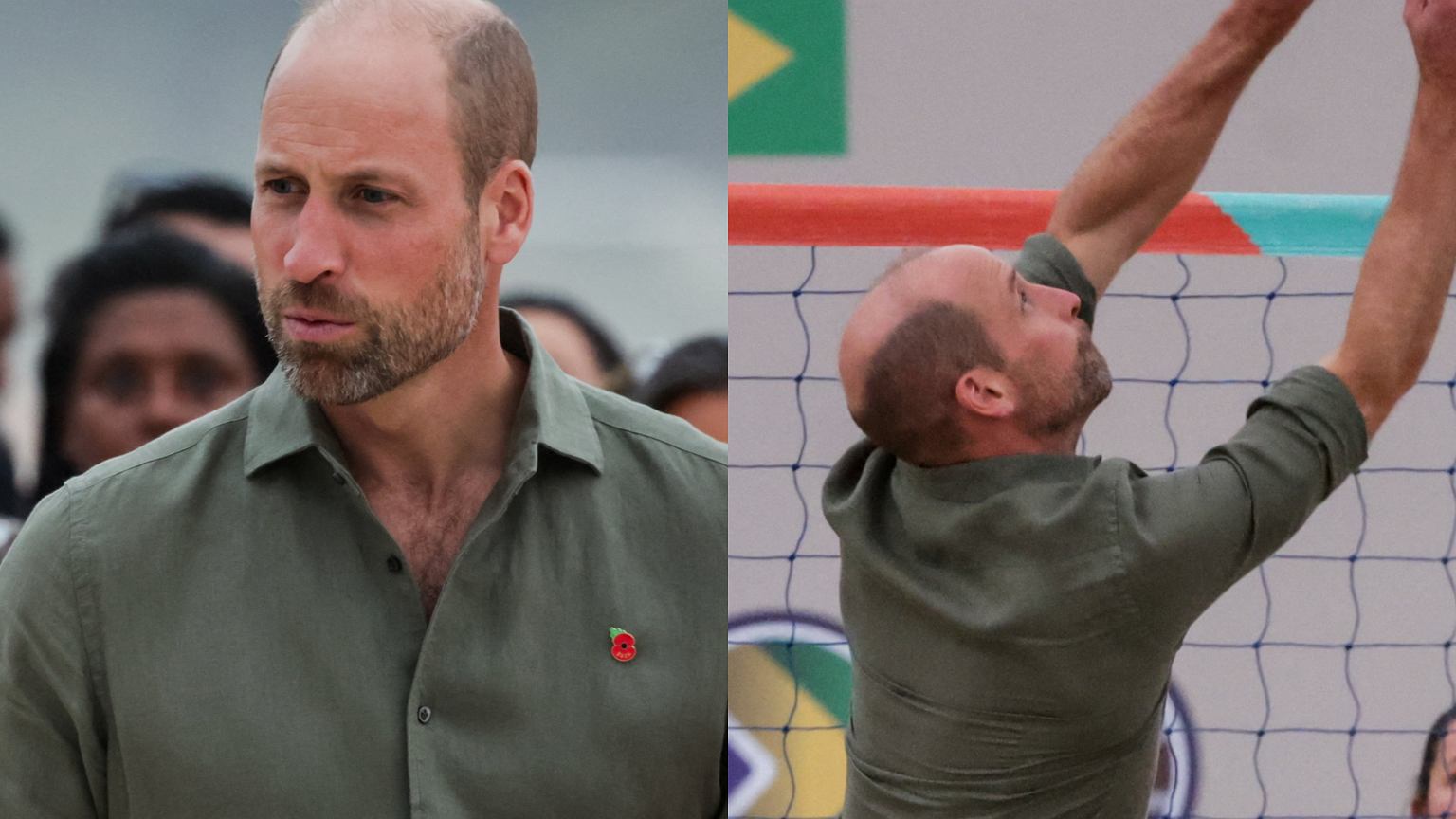 Ksi±¿ê William nagle zdj±³ buty. Ca³y ¶wiat patrzy na jego stopy