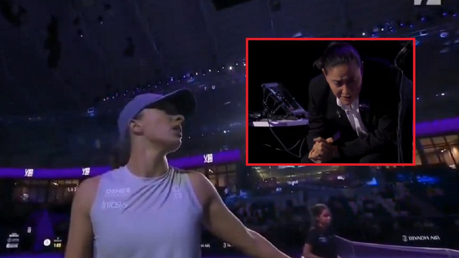 Świątek nie wytrzymała po 1. secie. Nagle padło: 'Zamknij się!' Tenis