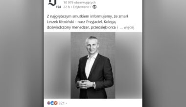 Nie żyje Leszek Kłosiński. Były szef Oceanic zginął podczas wakacji