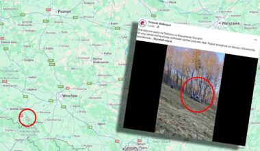 Szok pod Wałbrzychem. Kierowca próbował zdobyć górę samochodem. 'Chciał sprawdzić możliwości auta'