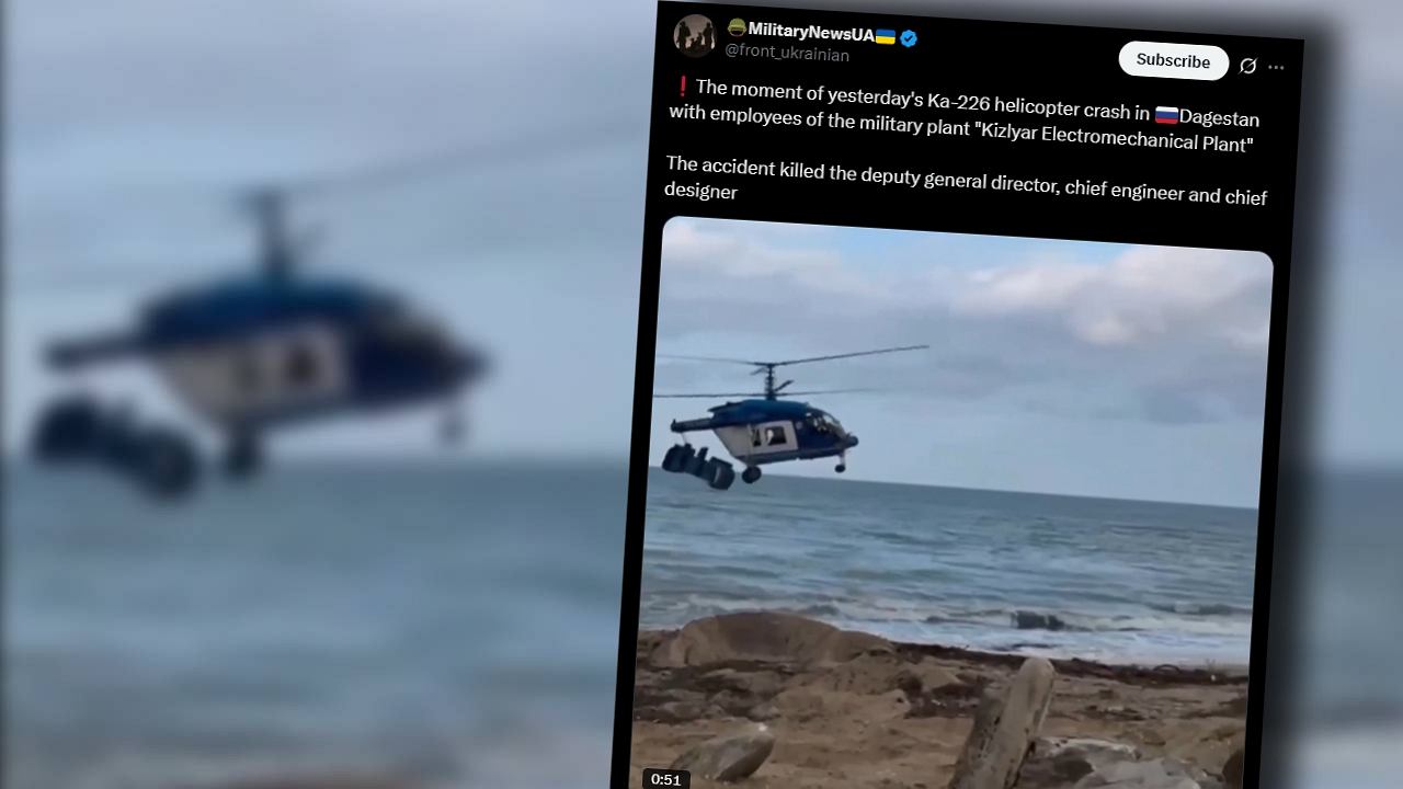 Katastrofa śmigłowca w Rosji. W mediach krąży szokujące nagranie