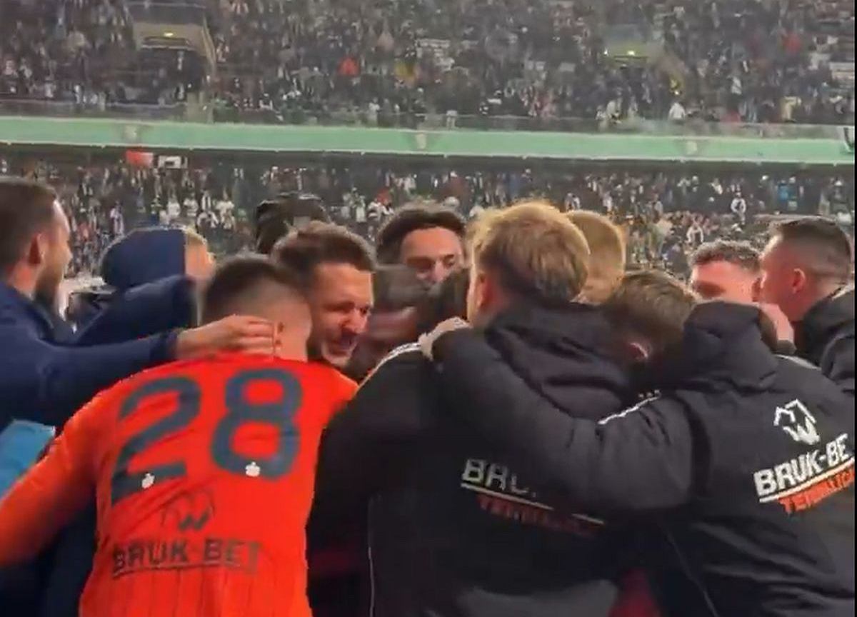 Skandaliczne zachowanie piłkarza po meczu z Legią. Wstyd na całą Polskę Piłka nożna