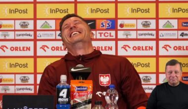 Lewandowski aż pękał ze śmiechu. Wszystko przez to jedno pytanie Reprezentacja Polski
