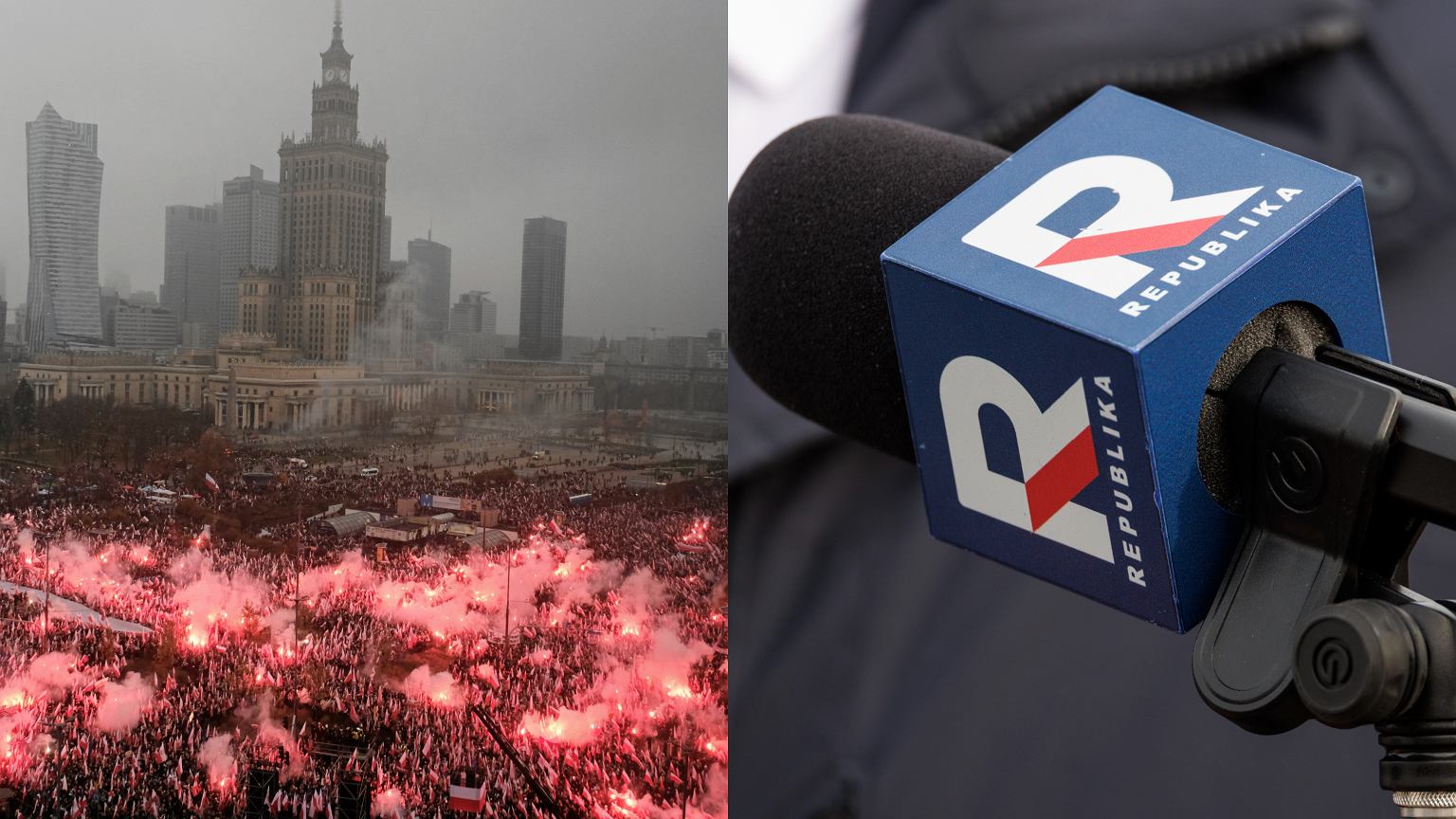 Niebywa³e s³owa reportera TV Republika. Powiedzia³ to na ¿ywo podczas Marszu Niepodleg³o¶ci