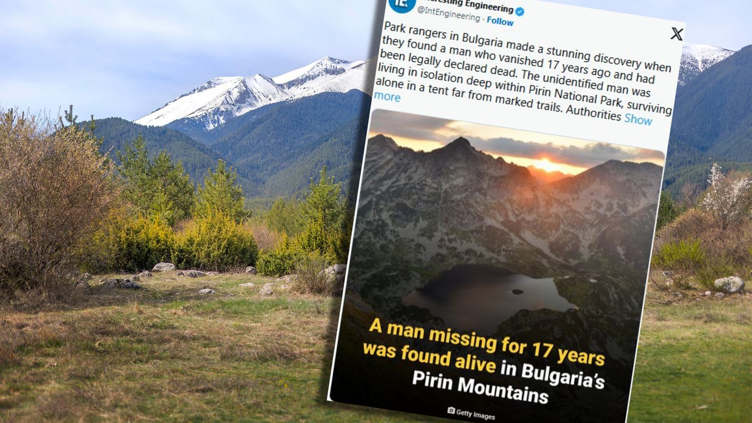 Namiot na odludziu ukrywał zaskakującą prawdę. Mężczyzna zaginiony przed 17 laty... żyje