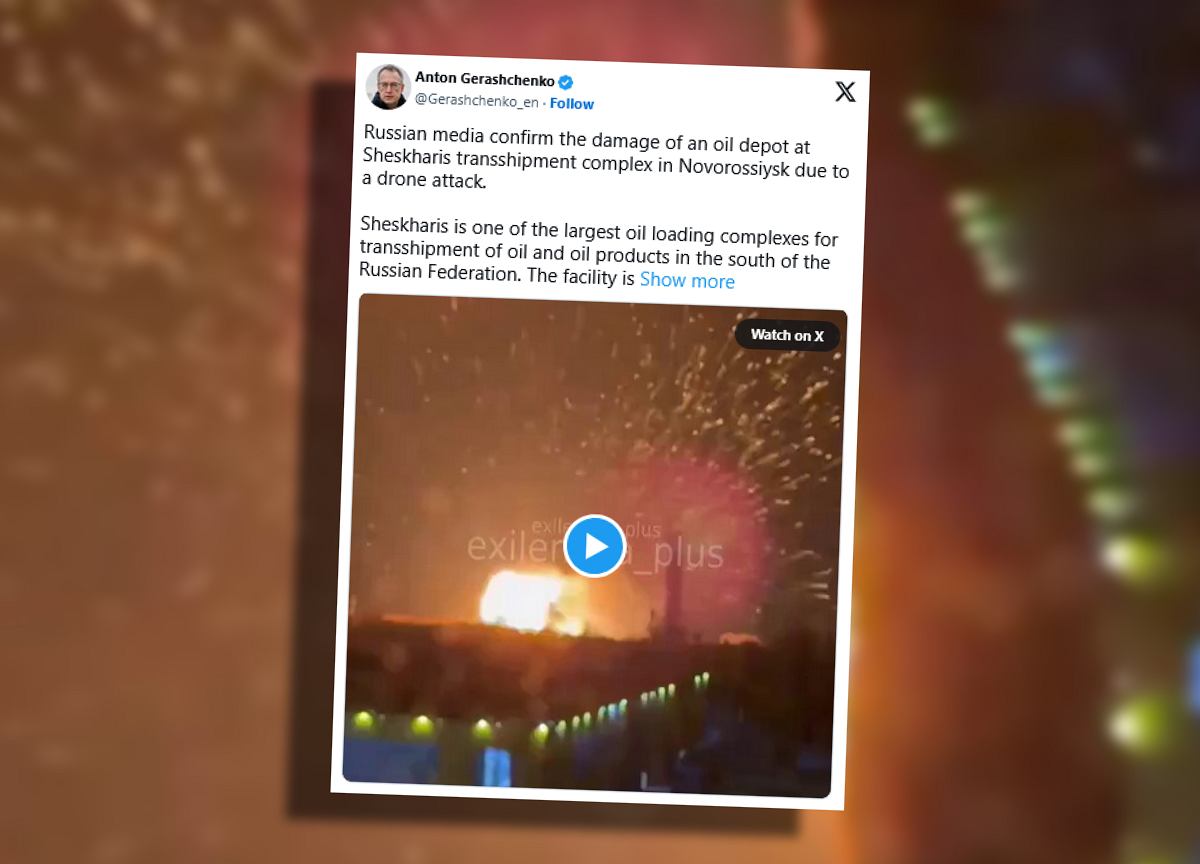 Ukraina zadała Rosji potężny cios. Eksport ropy wstrzymany. W mieście ogłoszono stan wyjątkowy