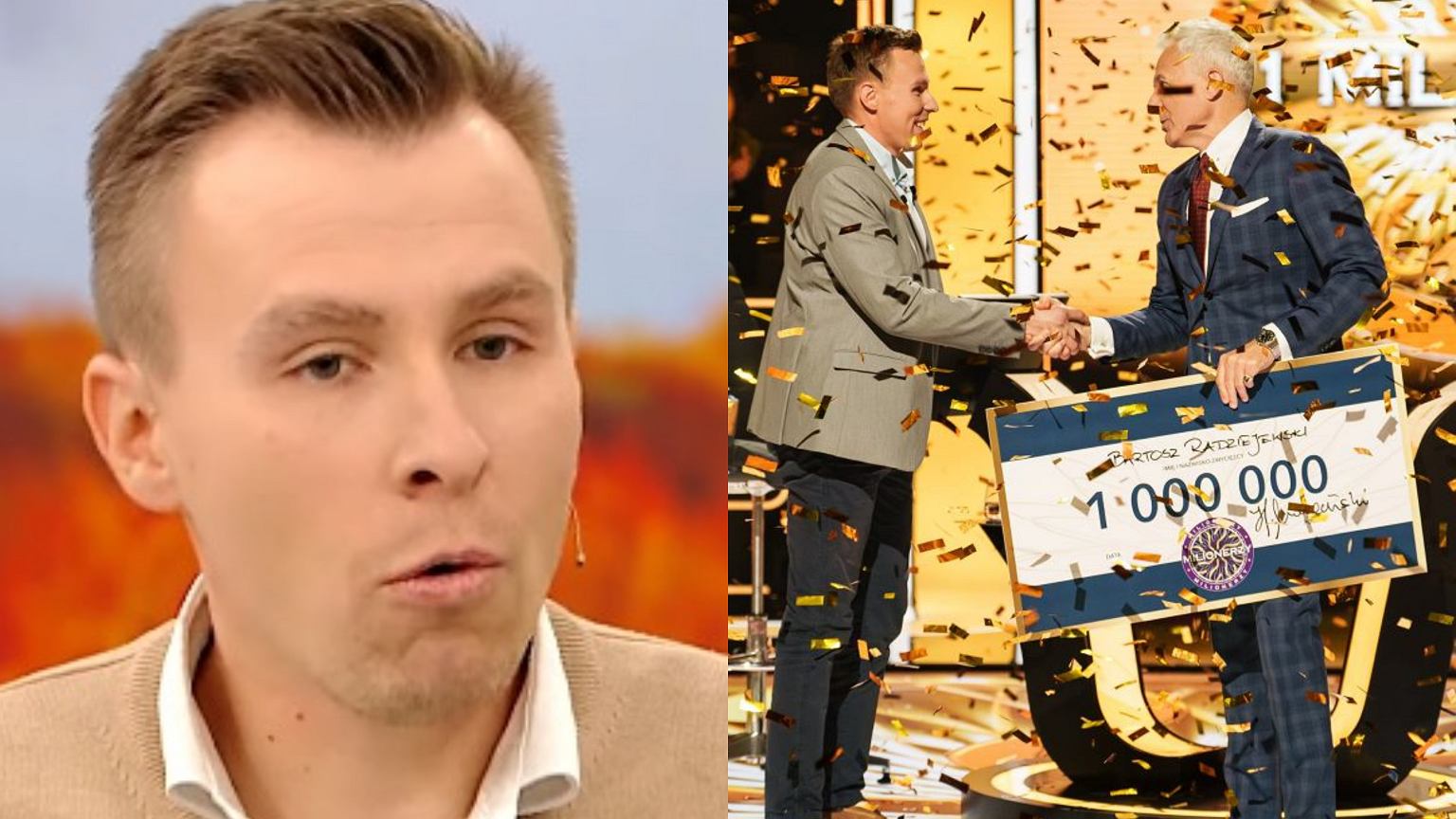 Bartosz Radziejewski wygrał milion w 'Milionerach'. Wyjawił, co jest tajemnicą jego suckesu