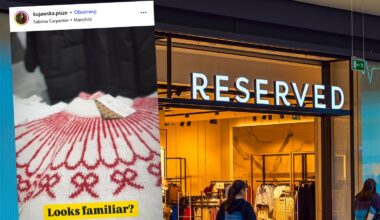 Inspiracja czy plagiat? Sweter wywołał burzę. 'Uderzające podobieństwo'. Reserved odpowiada