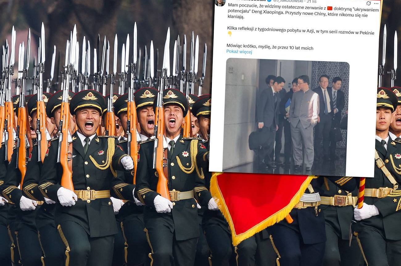 Japończyk kłania się Chińczykowi. 'Przyszły nowe Chiny, dość przerażające'. Wielka zmiana