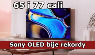 Telewizory OLED od Sony tańsze do 4000 zł. Pierwszy raz takie ceny