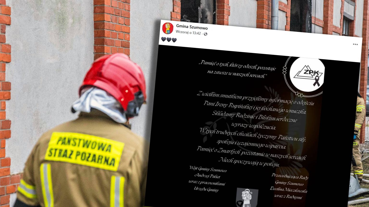 Pożar domu w Szumowie. Zginęła w nim jedna z najbogatszych Polek. Ujawniono wstępne przyczyny tragedii