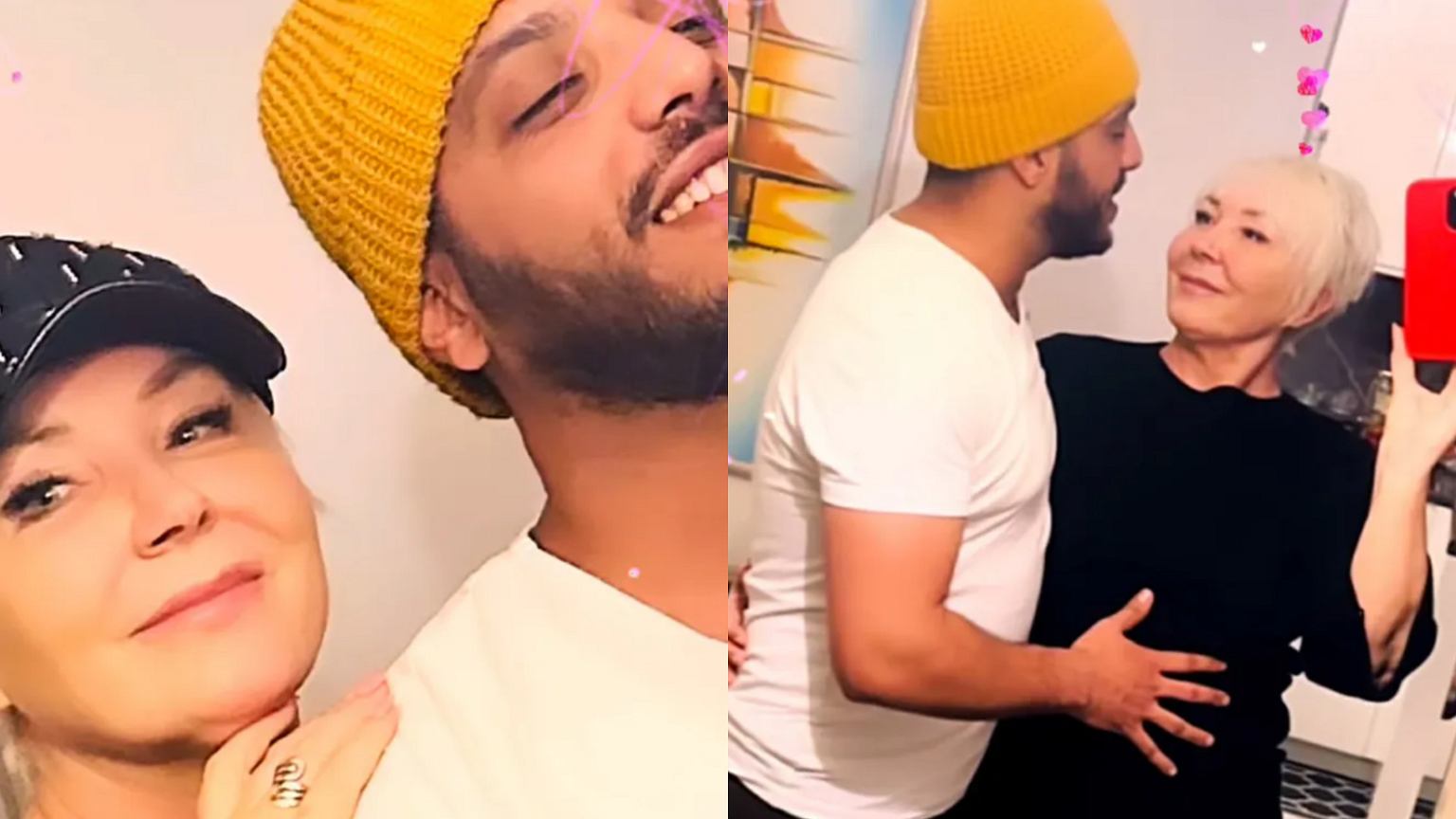 Mama Agnieszki Włodarczyk na romantycznych kadrach z mężem. Jest od niej młodszy o trzy dekady