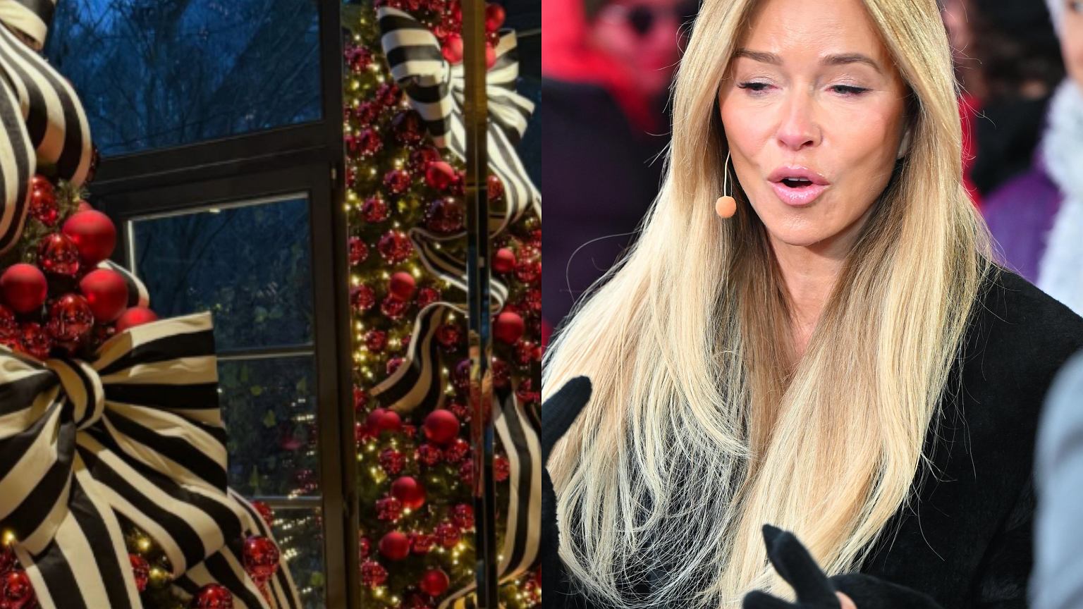 Joanna Przetakiewicz ju¿ przystroi³a dom na ¶wiêta. Jest luksus. A¿ bije po oczach