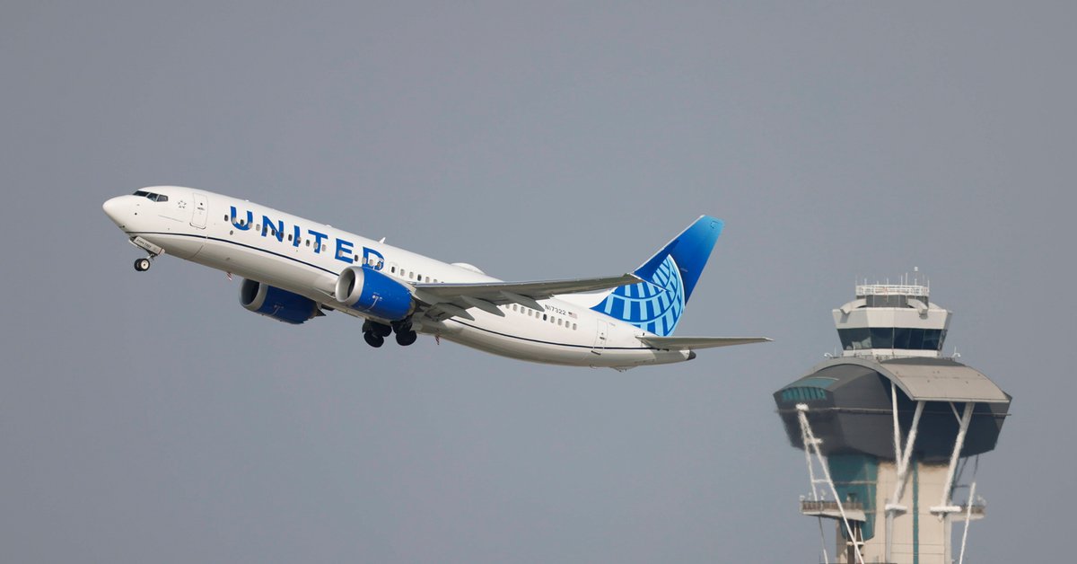 Samolot United Airlines (zdj. ilustracyjne)