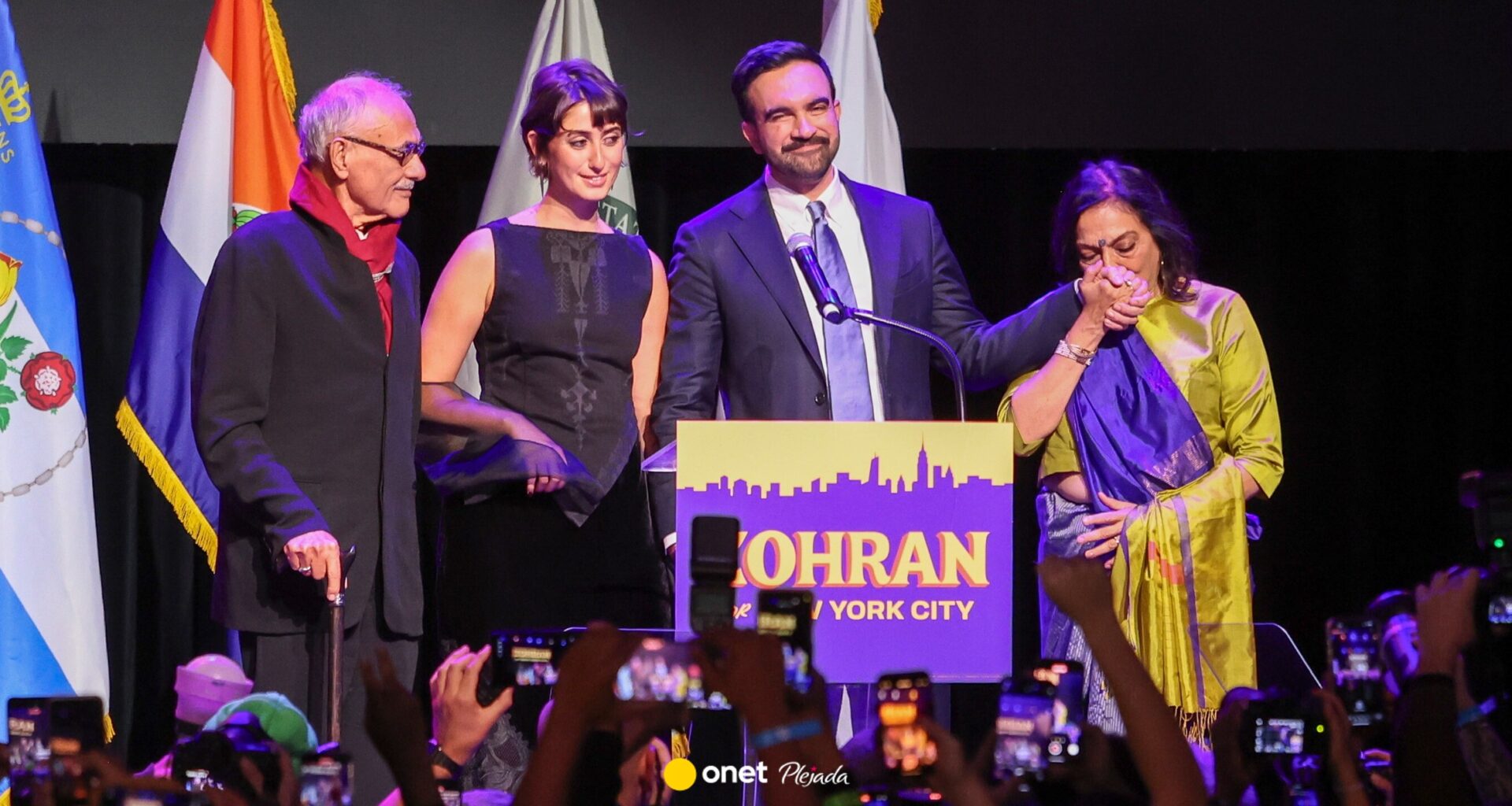 Pierwsza dama Nowego Jorku jest artystką. Męża poznała na aplikacji randkowej