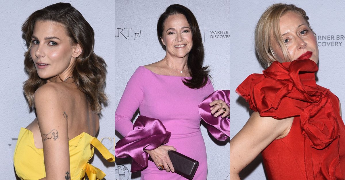 Wśród bieli i czerni to one były tęczą na wielkim balu TVN. Feeria barw u gwiazd - Onet