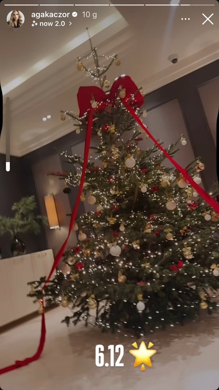 Choinka Agnieszki Kaczorowskiej