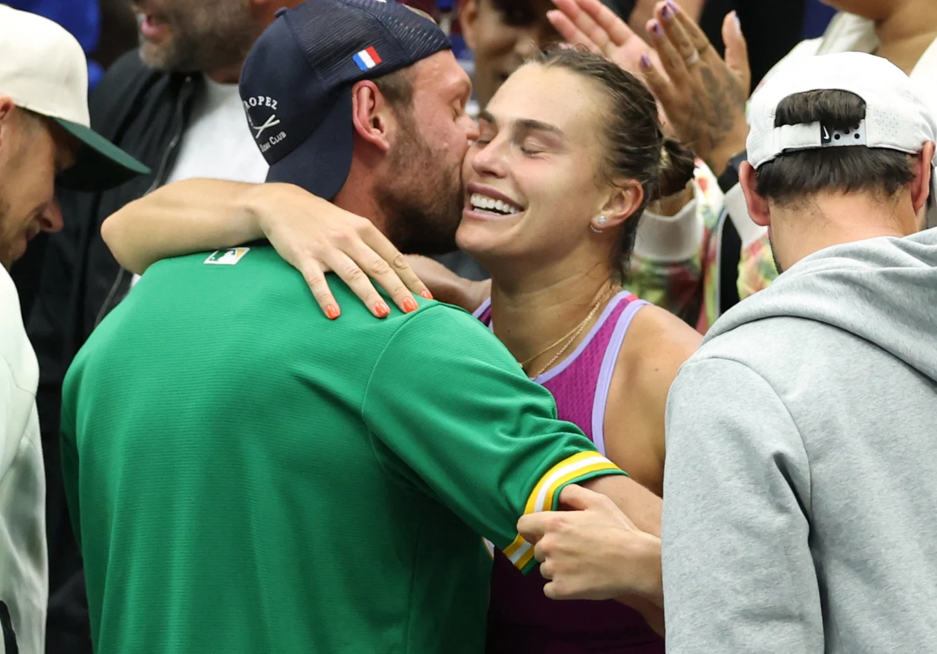 Aryna Sabalenka i Georgios Frangulis