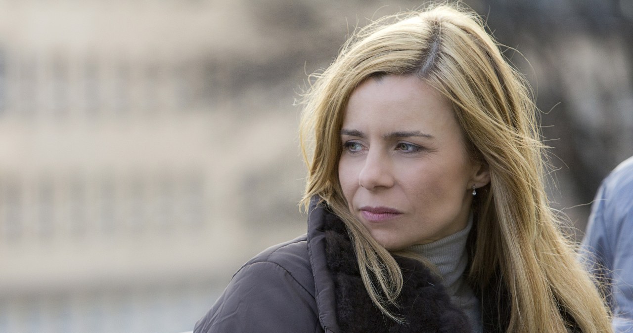 Agata Kulesza w serialu "Krew z krwi" /Robert Palka / Forum /Agencja FORUM