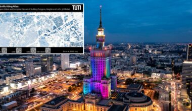 To najdokładniejsza mapa 3D. Pokazuje wszystkie budynki świata