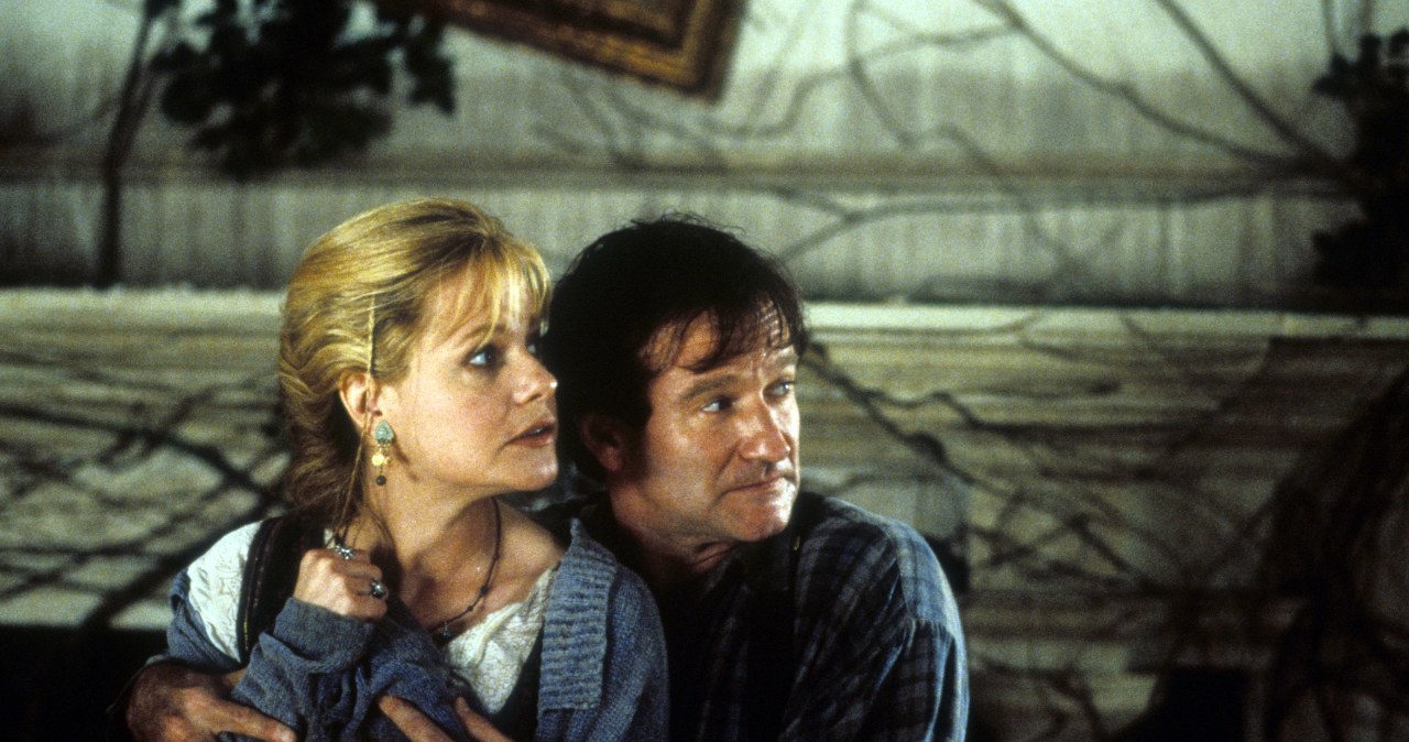 Bonnie Hunt i Robin Williams w filmie "Jumanji" /Columbia TriStar / Handout /Getty Images