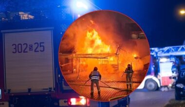 Ogromny pożar restauracji na Krupówkach w Zakopanem