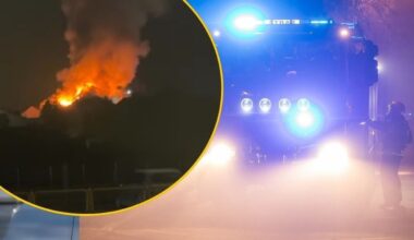 Siemiatycze: Nocny pożar hotelu na Podlasiu opanowany