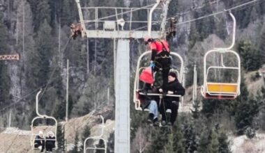 Ukraina: Wyciąg krzesełkowy nagle stanął. 80 osób utknęło na wysokości