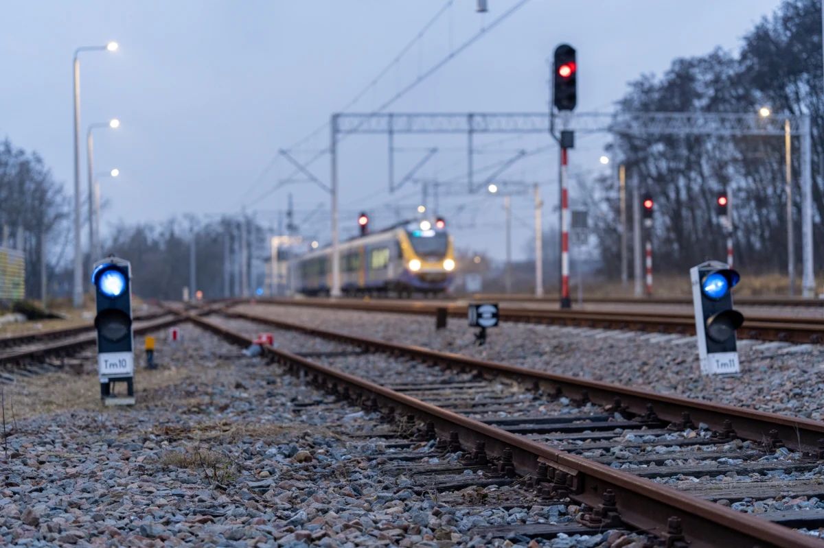 Uszkodzona szyna kolejowa na Opolszczyźnie. Policja o wstępnych ustaleniach - Regiony Funkcjonariusze Straży Ochrony Kolei stwierdzili brak fragmentu szyny kolejowej na linii kolejowej relacji Sławięcice - Rudziniec na Opolszczyźnie - poinformowała w piątek policja. Eksperci PKP wstępnie orzekli, że uszkodzenie mogło powstać wskutek bardzo niskiej temperatury powietrza.