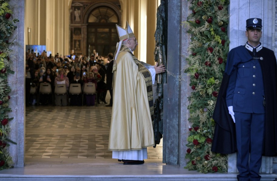 Zamknięcie Drzwi Świętych /EPA/Riccardo Antimiani /PAP/EPA