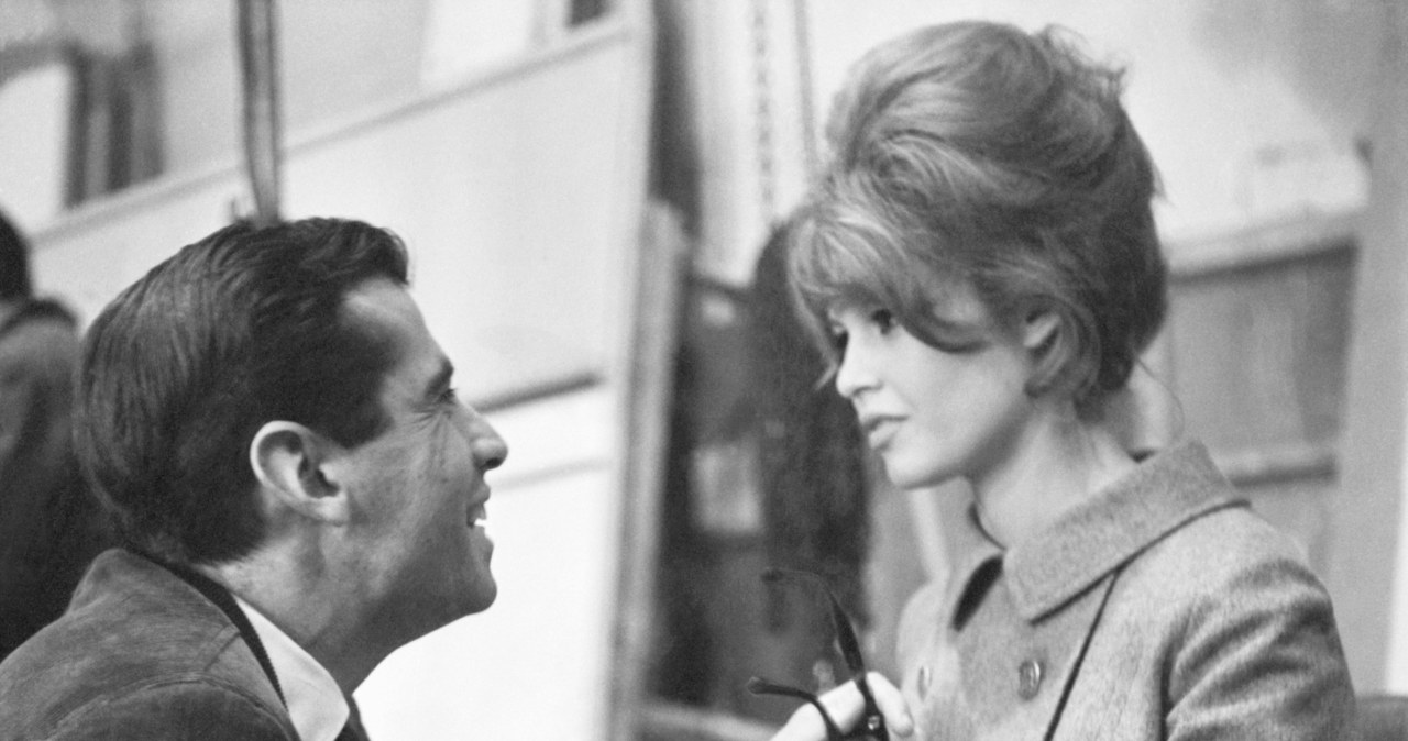 Roger Vadim i Brigitte Bardot w 1961 roku