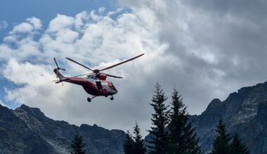 Groźne wypadki, 18 osób potrzebowało pomocy. Ratownicy TOPR podsumowali święta