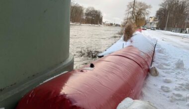 Alarm przeciwpowodziowy w Elblągu. Służby w gotowości