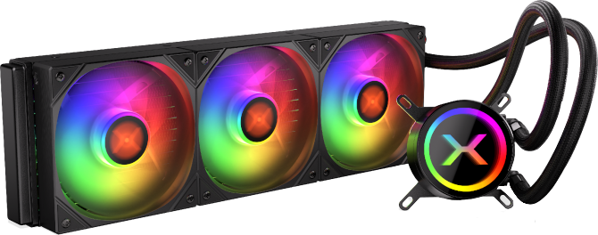 Test chłodzenia AiO KRUX HydroX 360 ARGB - Najtańsze AiO 360 z podświetleniem. Niezła wydajność i kultura pracy w niskiej cenie [nc1]