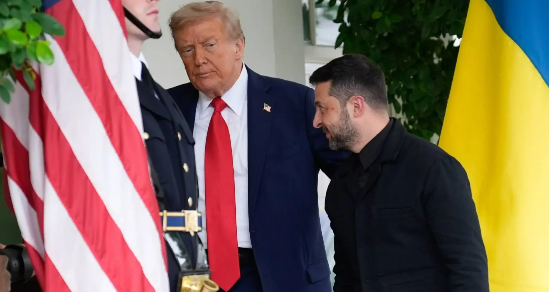 Donald Trump i Wołodymyr Zełenski