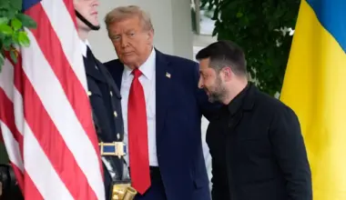 Donald Trump i Wołodymyr Zełenski