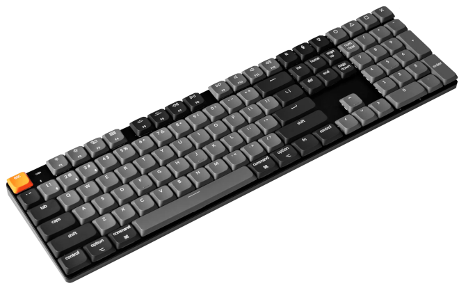 Test Keychron K5 QMK - Niskoprofilowa bezprzewodowa klawiatura mechaniczna. Pełnowymiarowa i dobrze wyceniona [nc1]